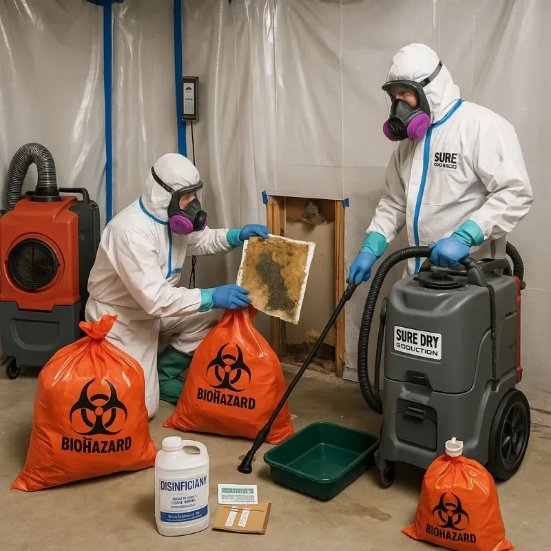 Contaminated Water Handling Protocols process in Christiana, PA