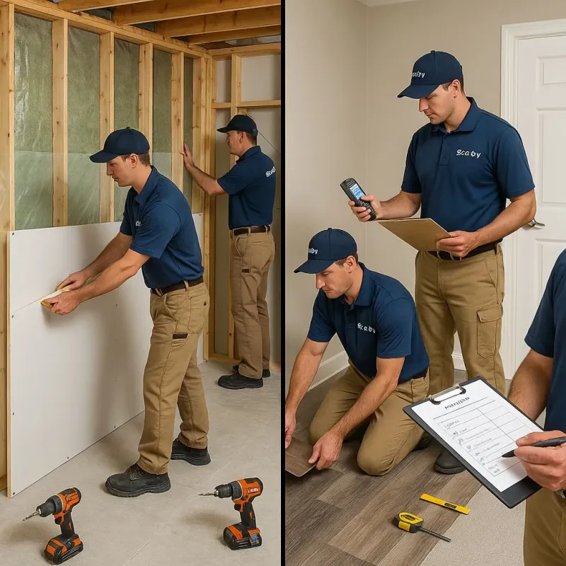 Repairs and Reconstruction process in Christiana, PA